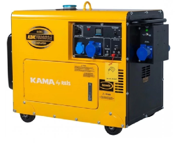 
					Генератор дизельний KDK7500SCA, 6.9KVA, однофазний 230V