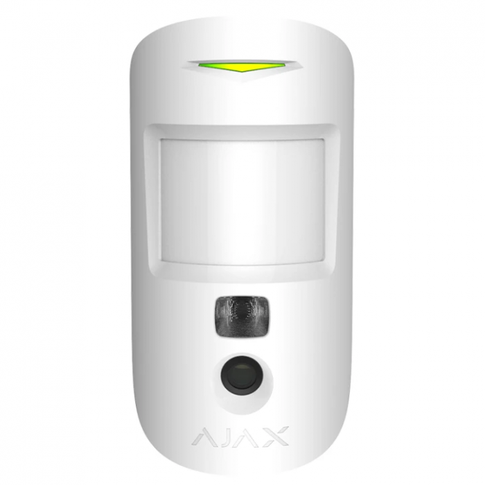 
					Бездротовий ІЧ датчик руху з камерою для фотоверифікації тривог HDR MotionCam white
