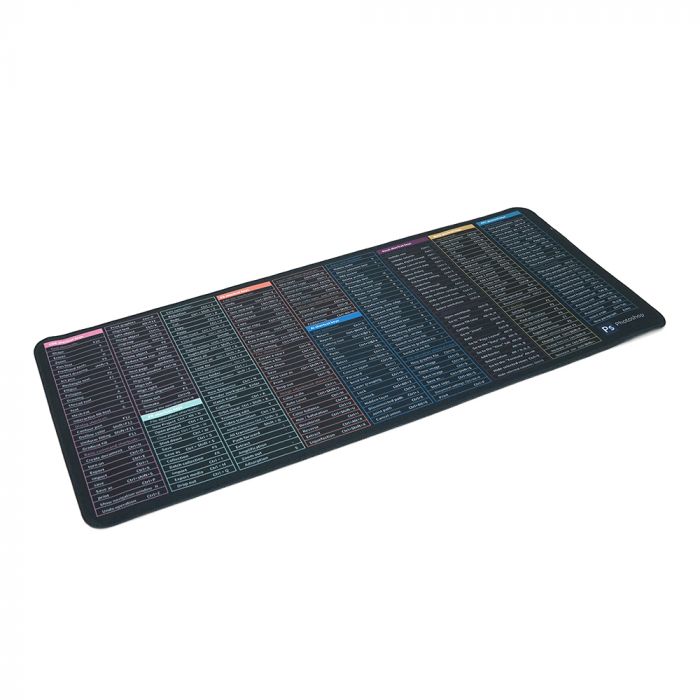
					Килимок 300*700 тканинний  Shortcut keys-2 з боковою прошивкою, товщина 2 мм, Black, Пакет